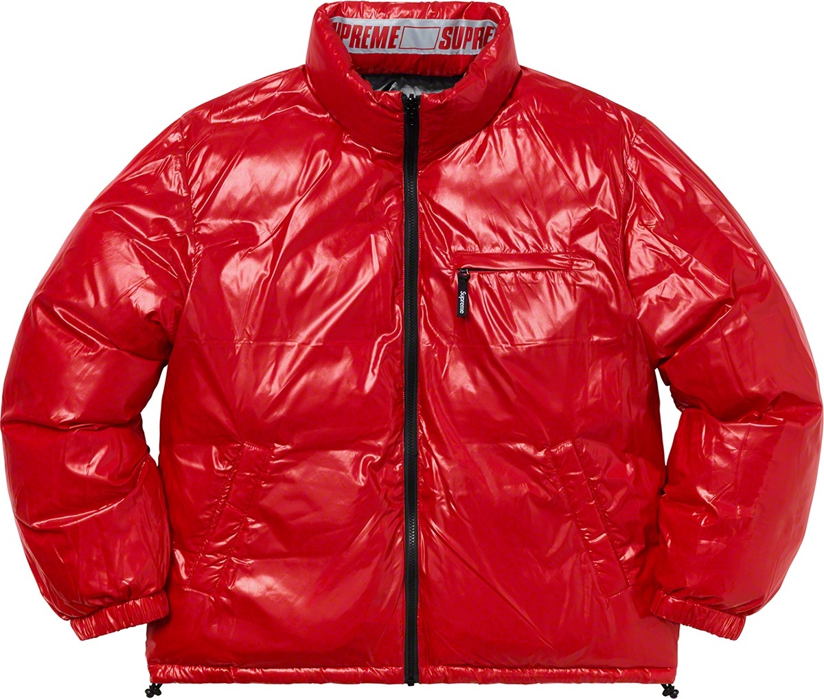 Shiny Reversible Puffy Jacket view 25